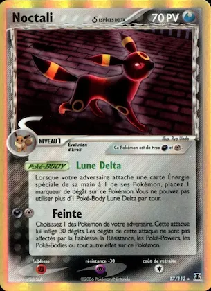 Noctali δ 17 – EX Espèces Delta