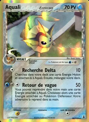 Aquali δ n° 18 – EX Espèces Delta