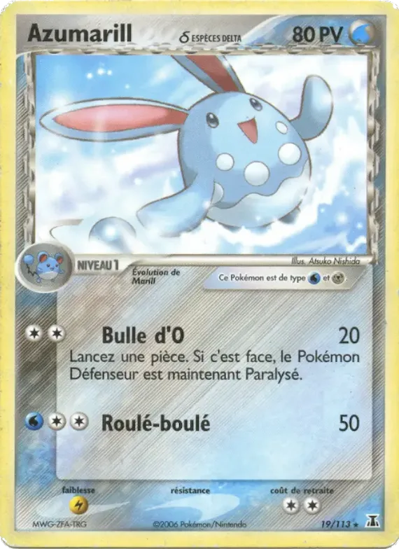 Azumarill δ 19 – EX Espèces Delta