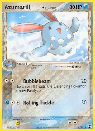 Azumarill δ #19 – Delta Species