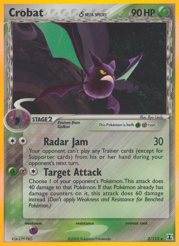 Crobat δ #2 – Delta Species