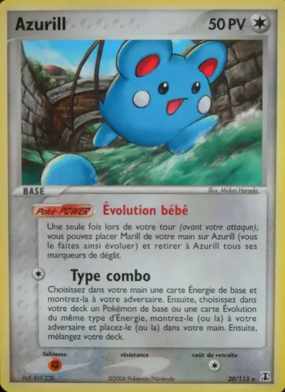 Azurill 20 – EX Espèces Delta