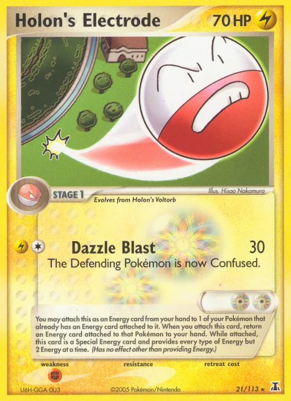 Holon's Electrode #21 – Delta Species