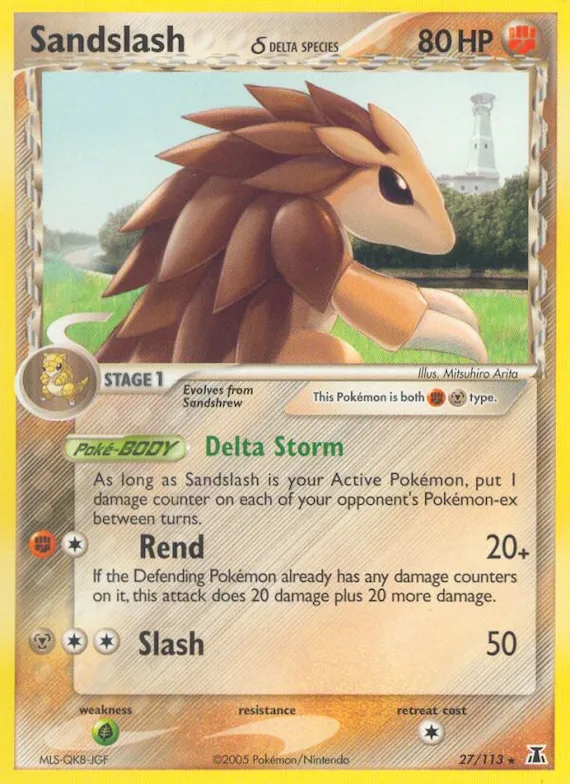 Sandslash δ #27 – Delta Species
