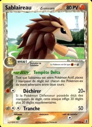 Sablaireau δ n° 27 – EX Espèces Delta