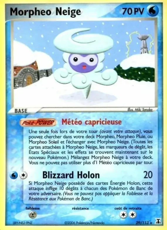 Morpheo Neige 29 – EX Espèces Delta