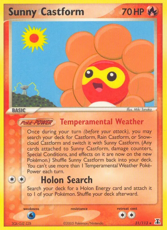 Sunny Castform #31 – Delta Species