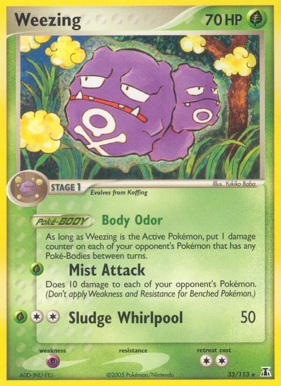 Weezing #33 – Delta Species