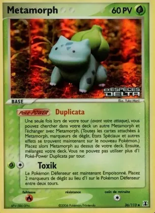 Metamorph n° 36 – EX Espèces Delta