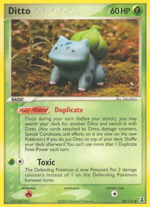 Ditto #36 – Delta Species