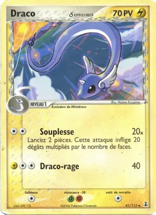 Draco δ n° 41 – EX Espèces Delta