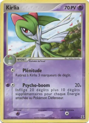 Kirlia n° 47 – EX Espèces Delta