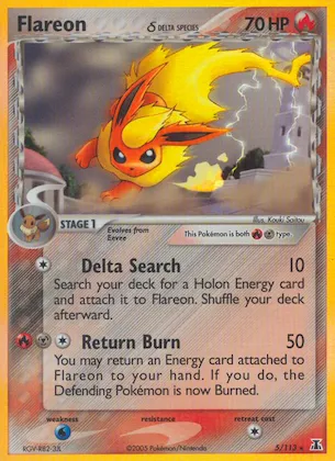 Flareon δ #5 – Delta Species