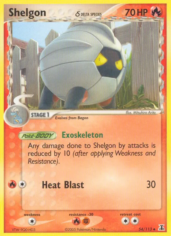 Shelgon δ #54 – Delta Species