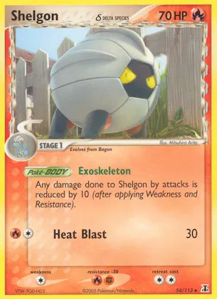 Shelgon δ #54 – Delta Species