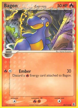 Bagon δ #58 – Delta Species
