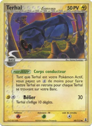 Terhal δ n° 59 – EX Espèces Delta