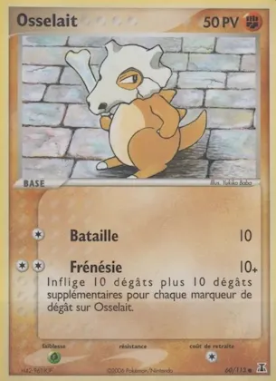 Osselait n° 60 – EX Espèces Delta