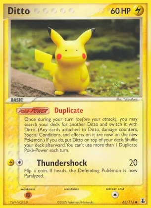 Ditto #63 – Delta Species