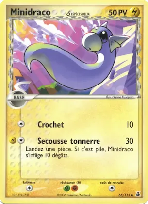 Minidraco δ n° 65 – EX Espèces Delta