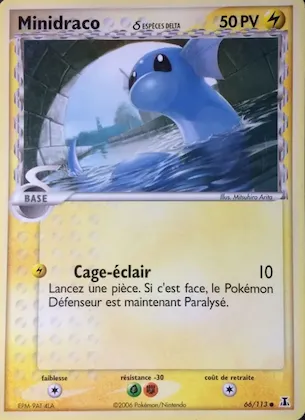 Minidraco δ n° 66 – EX Espèces Delta