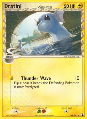 Dratini δ #66 – Delta Species