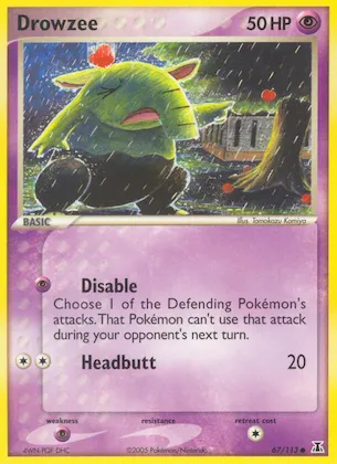 Drowzee #67 – Delta Species
