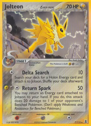 Jolteon δ #7 – Delta Species