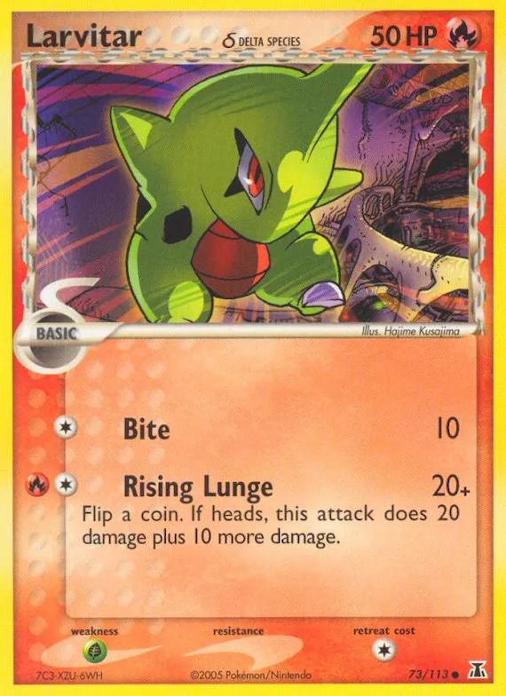 Larvitar δ #73 – Delta Species
