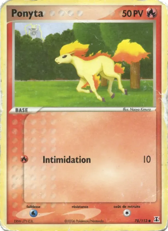 Ponyta 78 – EX Espèces Delta