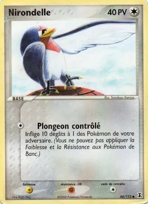 Nirondelle n° 86 – EX Espèces Delta