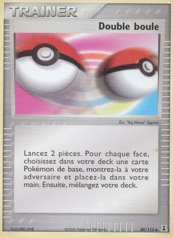 Double boule 89 – EX Espèces Delta