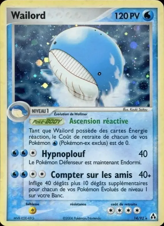 Wailord 14 – EX Créateurs de légendes