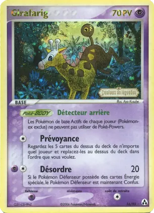 Girafarig n° 16 – EX Créateurs de légendes