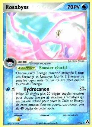 Rosabyss n° 17 – EX Créateurs de légendes