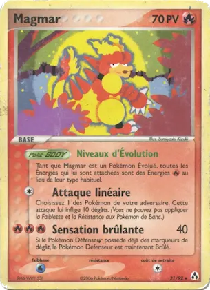 Magmar n° 21 – EX Créateurs de légendes