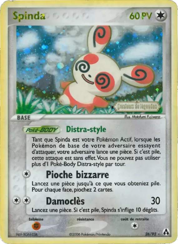 Spinda 26 – EX Créateurs de légendes