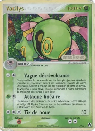 Vacilys n° 3 – EX Créateurs de légendes