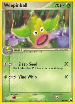 Weepinbell #47 – Legend Maker