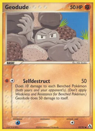 Geodude #53 – Legend Maker