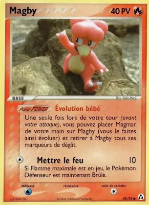 Magby n° 58 – EX Créateurs de légendes