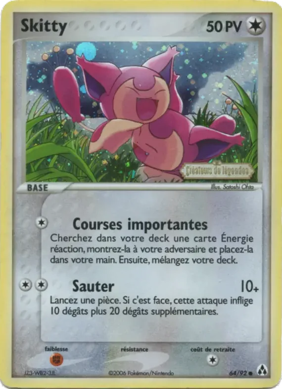 Skitty 64 – EX Créateurs de légendes