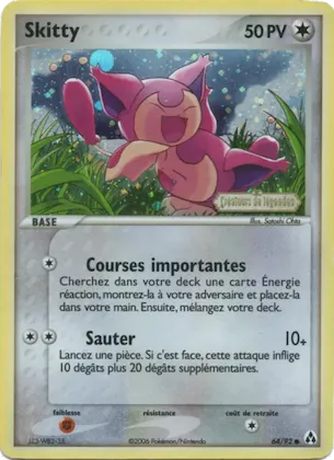 Skitty n° 64 – EX Créateurs de légendes