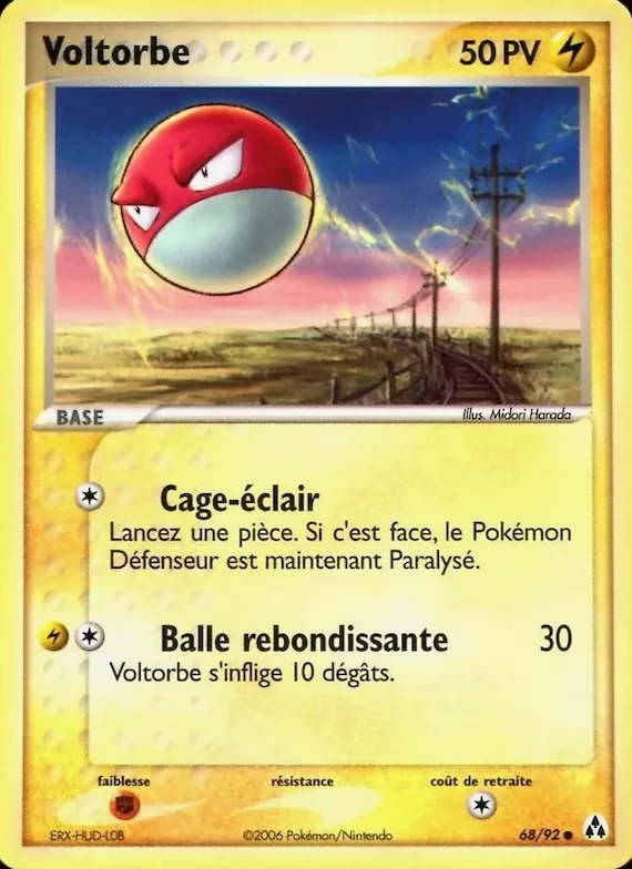 Voltorbe 68 – EX Créateurs de légendes