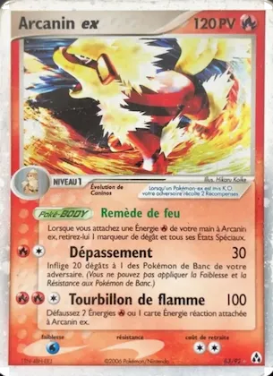 Arcanin ex 83 – EX Créateurs de légendes