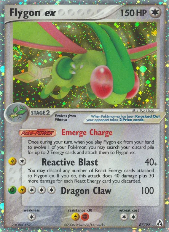 Flygon ex #87 – Legend Maker