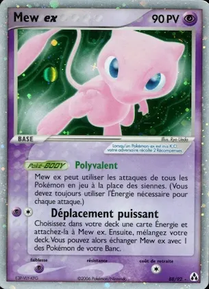 Mew ex 88 – EX Créateurs de légendes