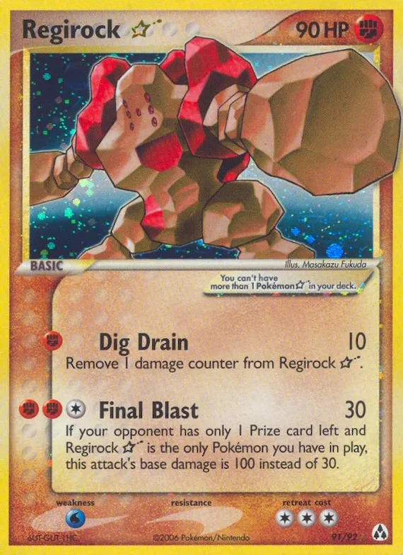 Regirock ★ #91 – Legend Maker