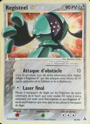 Registeel ☆ 92 – EX Créateurs de légendes