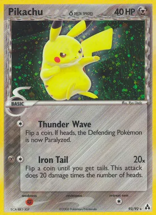 Pikachu 93 – EX Legend Maker